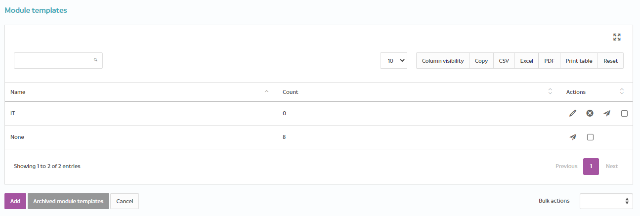 Using Module Templates to Customize The User Experience - HRWize